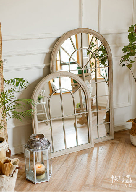 JUHAN Tamsin Elegant Vintage Floor Mirror from JUHAN