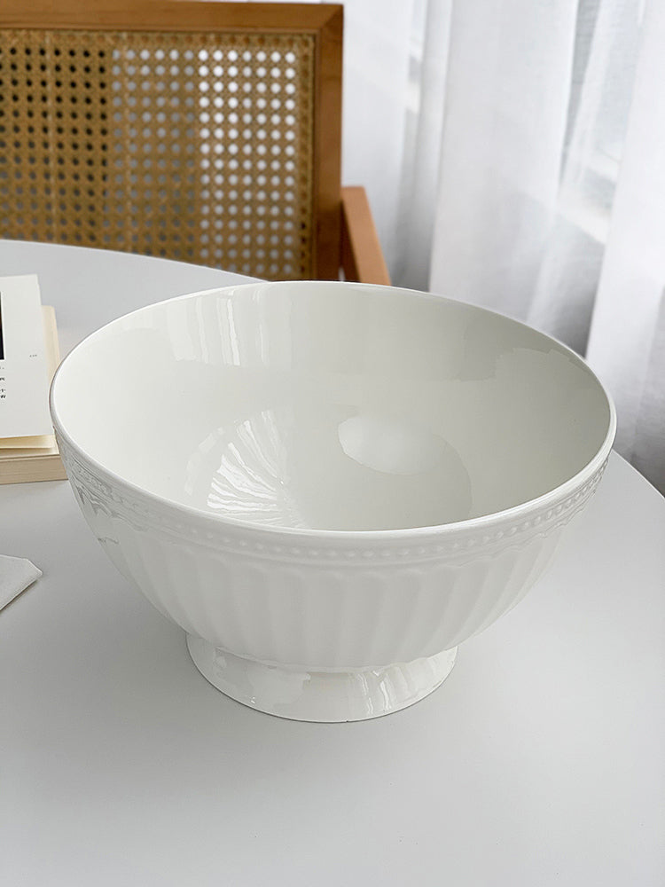 YASUKI Alaric Exquisite Beads Ceramic Soup Bowl from YASUKI
