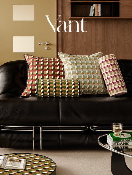 VANT Caelum Vintage Floral Plush Cushion Pillow Set from VANT