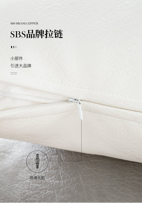 VANT Marisol Luxurious Imitation Leather Lumbar Pillow from VANT