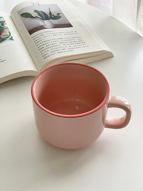 YASUKI Arabella Fuchsia Capacious Ceramic Coffee Mug 300ml from YASUKI