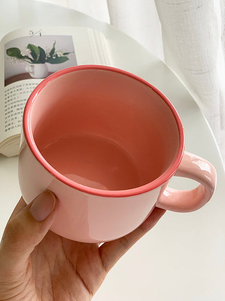 YASUKI Arabella Fuchsia Capacious Ceramic Coffee Mug 300ml from YASUKI