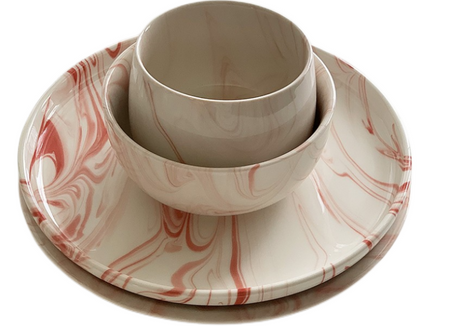 YASUKI Jasper Elegant Nordic Marble Ceramic Cup from YASUKI