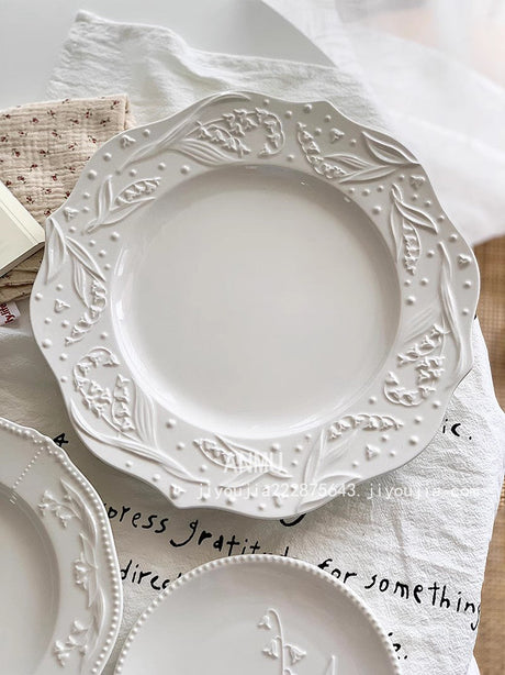 YASUKI Ainsley French Middle-Ancient Wind Blinds - Ceramic Date Decor from YASUKI