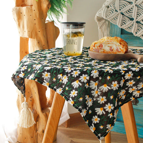 CHESTNUT COCOON Marisol Elegant Light Embroidered Tablecloth from CHESTNUT COCOON