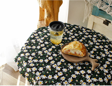 CHESTNUT COCOON Marisol Elegant Light Embroidered Tablecloth from CHESTNUT COCOON