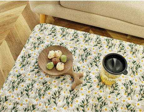 CHESTNUT COCOON Marisol Elegant Light Embroidered Tablecloth from CHESTNUT COCOON