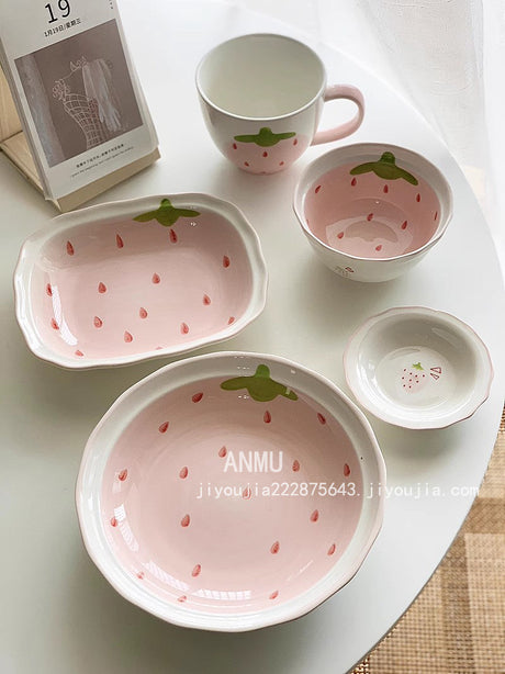 YASUKI Seraphina Hand-Painted Cute Ceramic Tableware from YASUKI
