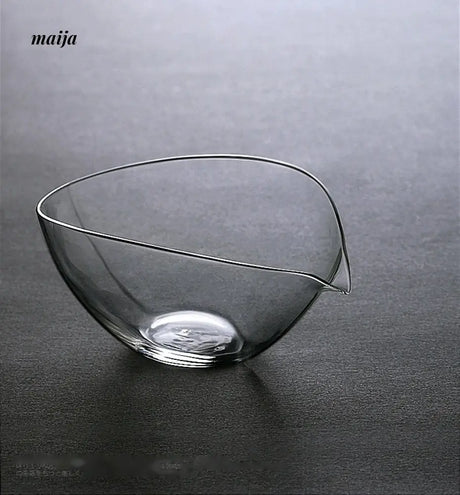 JOTO Hammered Glass Gongfu Fair Cup Japanese Style Tea Accessory from JOTO