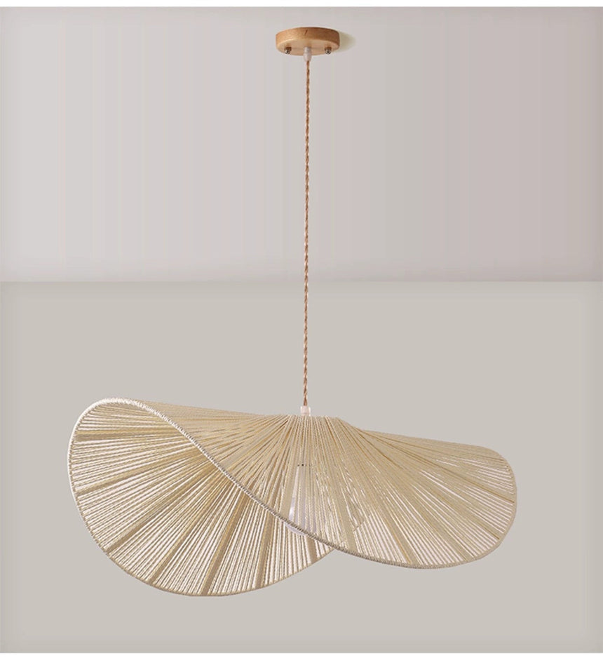 ZHONGSHAN Japanese Woven Rope Chandelier from HOBBYTREE