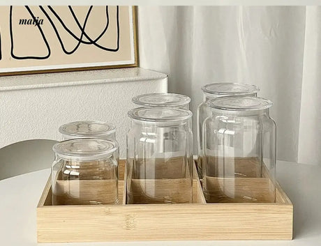 BANKE Transparent Glass Sealing Storage Tank from BANKE