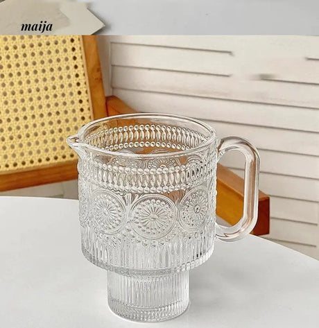 BANKE Large Capacity Fruit Tea Transparent Glass Cup from BANKE