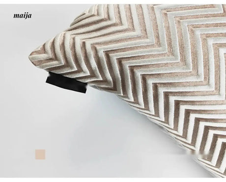 HOUSE OF YINN Luxury Tassel Corrugated Pillow Cushion from HOUSE OF YINN