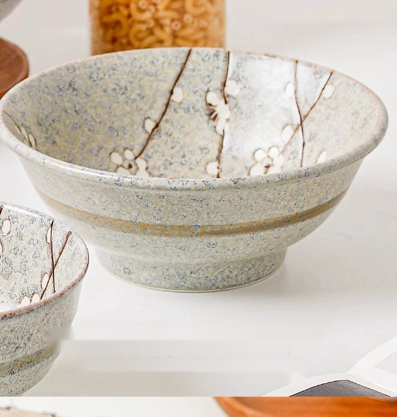 OKADA YAKI Five-Color Noodle Bowl Set from OKADA YAKI