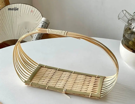 BANKE Creative Handmade Multi-Layer Bamboo Basket from BANKE