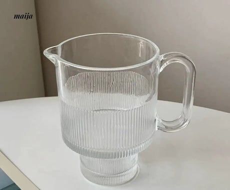 BANKE Large Capacity Fruit Tea Transparent Glass Cup from BANKE