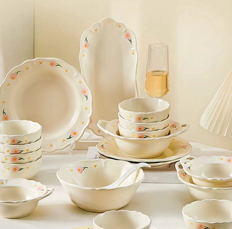 MOSE Creamy High-Quality Tableware Set from MOSE