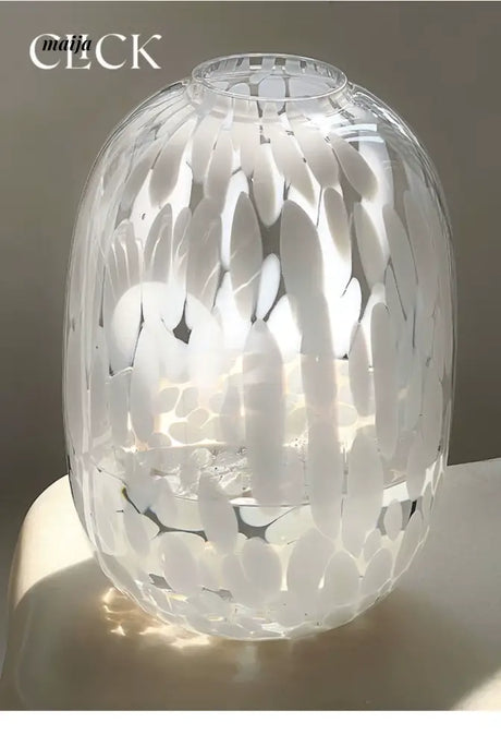 CLICK Big Belly Glass Vase for Hydroponic Flowers from CLICK