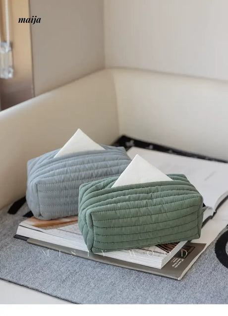 MISTYWOOD Cotton Paper Storage Tissue Box from MISTYWOOD