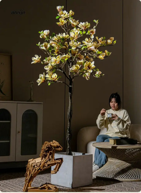 Artificial Magnolia Flower Plant from maija