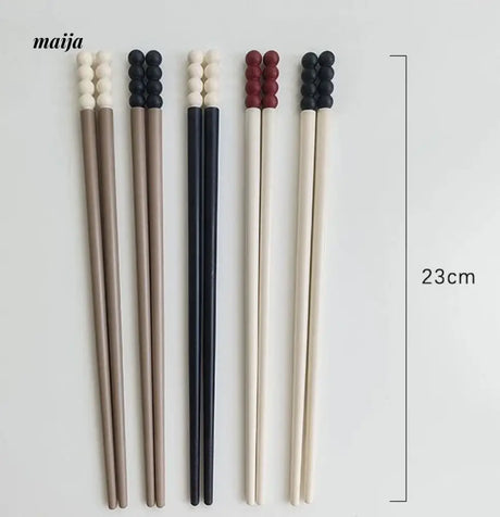 LIVETAI Light Luxury Sugar Gourd Alloy Chopstick Set from maija