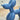 LAZYSPACE Violet Balloon Dog Stool from LAZYSPACE