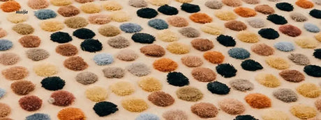 UNDERLAND Rainbow Candy Rug from UNDERLAND