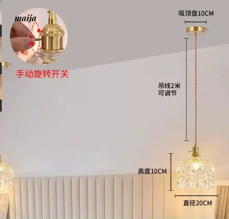 GVG Crystal Corridor Ceiling Light from GVG
