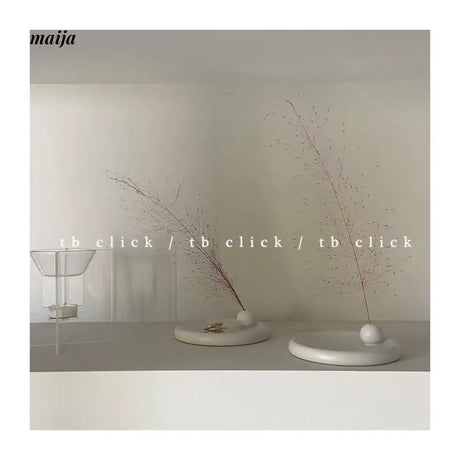 CLICK White Ceramic Incense Tray Nordic Design from CLICK