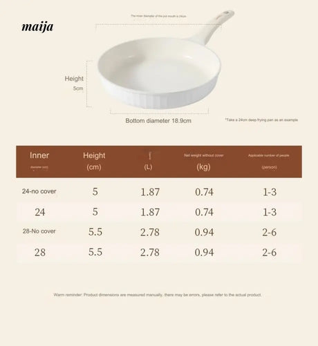 CAROTE Non-Stick Pancake Frying Pan from CAROTE
