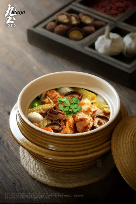 JOTO Japanese Ceramic Cooker High Temperature Soup Pot from JOTO
