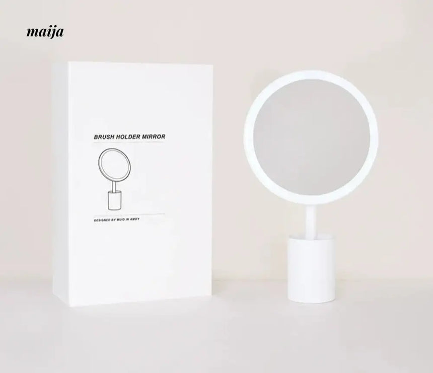 MUID Brush Holder LED Makeup Mirror from MUID