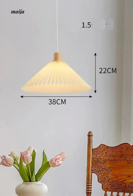 GVG Pleated Lampshade Pendant Lamp from GVG