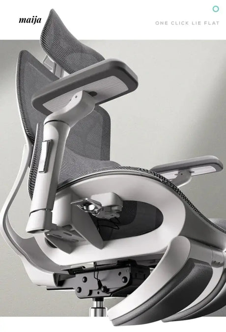 Black and White E2PRO Ergonomic Chair from Hbada