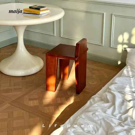 LIFEPOEM Maillard Solid Wood Stool from LIFEPOEM