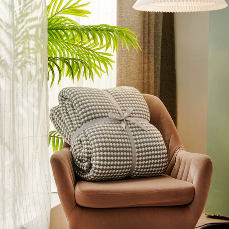 MISTYWOOD Orange Fleece Scandinavian Duvet from MISTYWOOD
