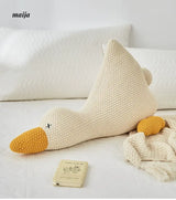 MAN YUE HOME Duck-Themed Cartoon Sofa Pillow for Bed Use from MAN YUE HOME