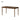 Fuentes African Wood Dining Table from maija