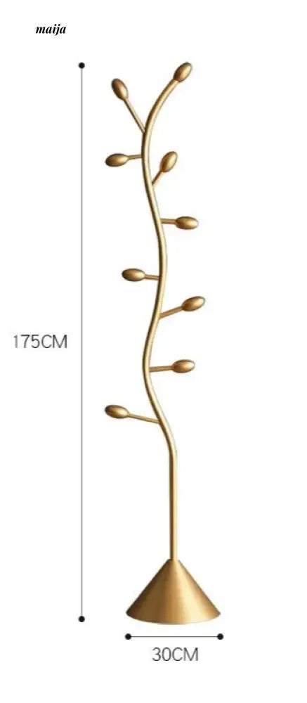 Golden Bud Coat Hanger