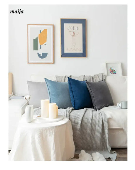 MISTYWOOD Orange Swan Light Luxury Pillow from MISTYWOOD