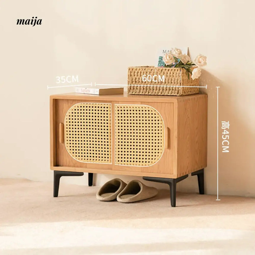 Claudia Sliding Door Shoe Cabinet from maija