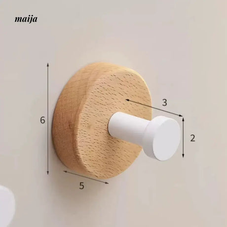 CMEO Walnut Wall Hook from maija