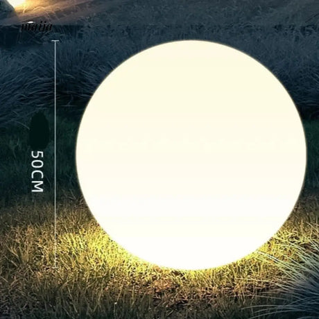 GVG Solar-Powered Waterproof Moon Garden Lamp from Kaiyashi