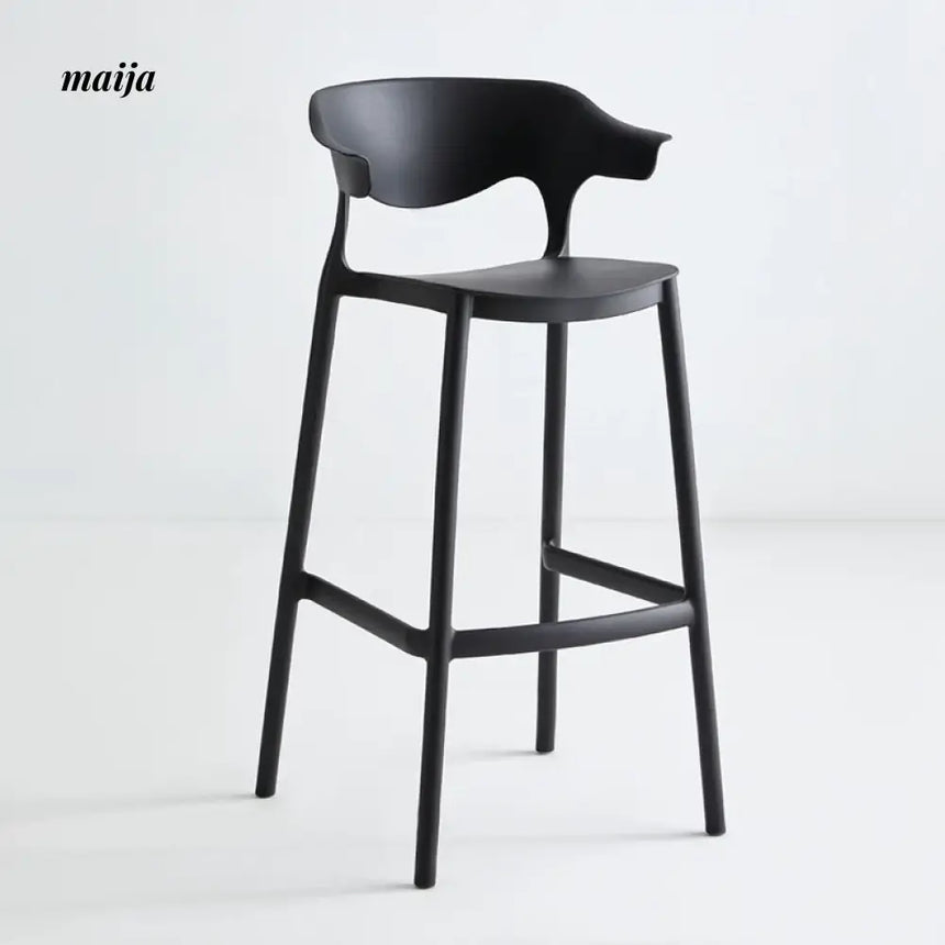 Lotus Plastic Bar Stool