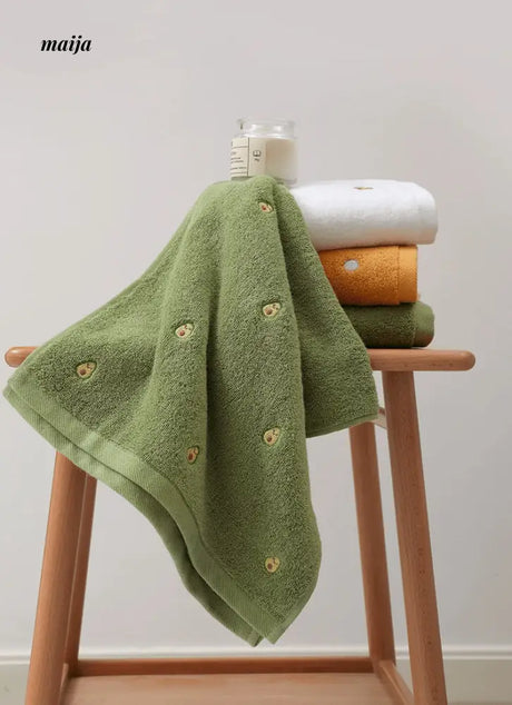 Avocado Cotton Towels from maija