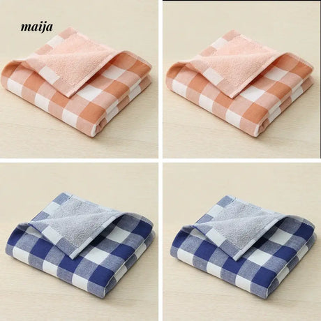 Pastel Gingham Bath Towel from maija