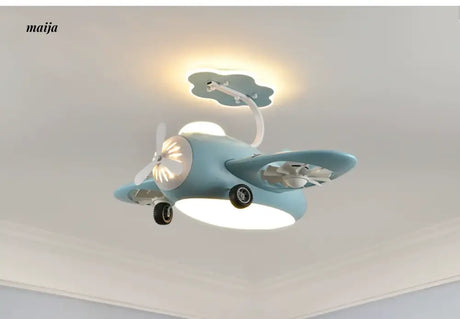 GVG Helicopter Cartoon Air Fan Ceiling Lamp from GVG