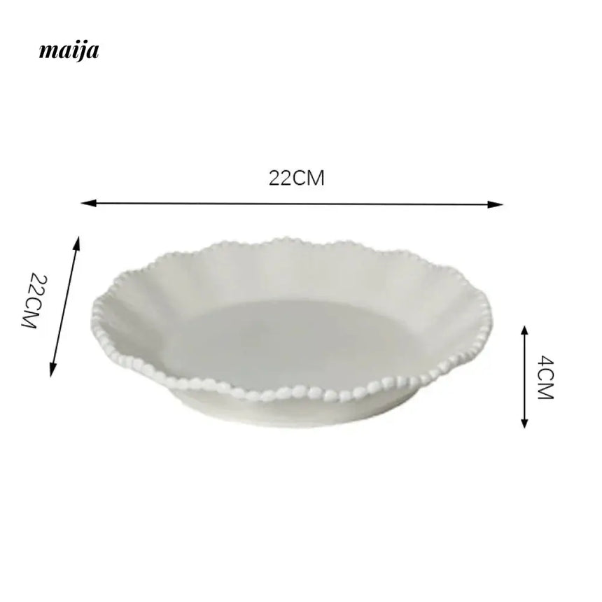 LIVETAI Pearl Ceramic Dinnerware Set from maija