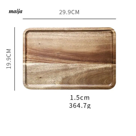 Rectangular Wooden Serving Plate from maija