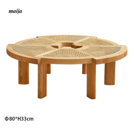 19 DREAM SPACE Rattan Tea Table from 19 DREAM SPACE